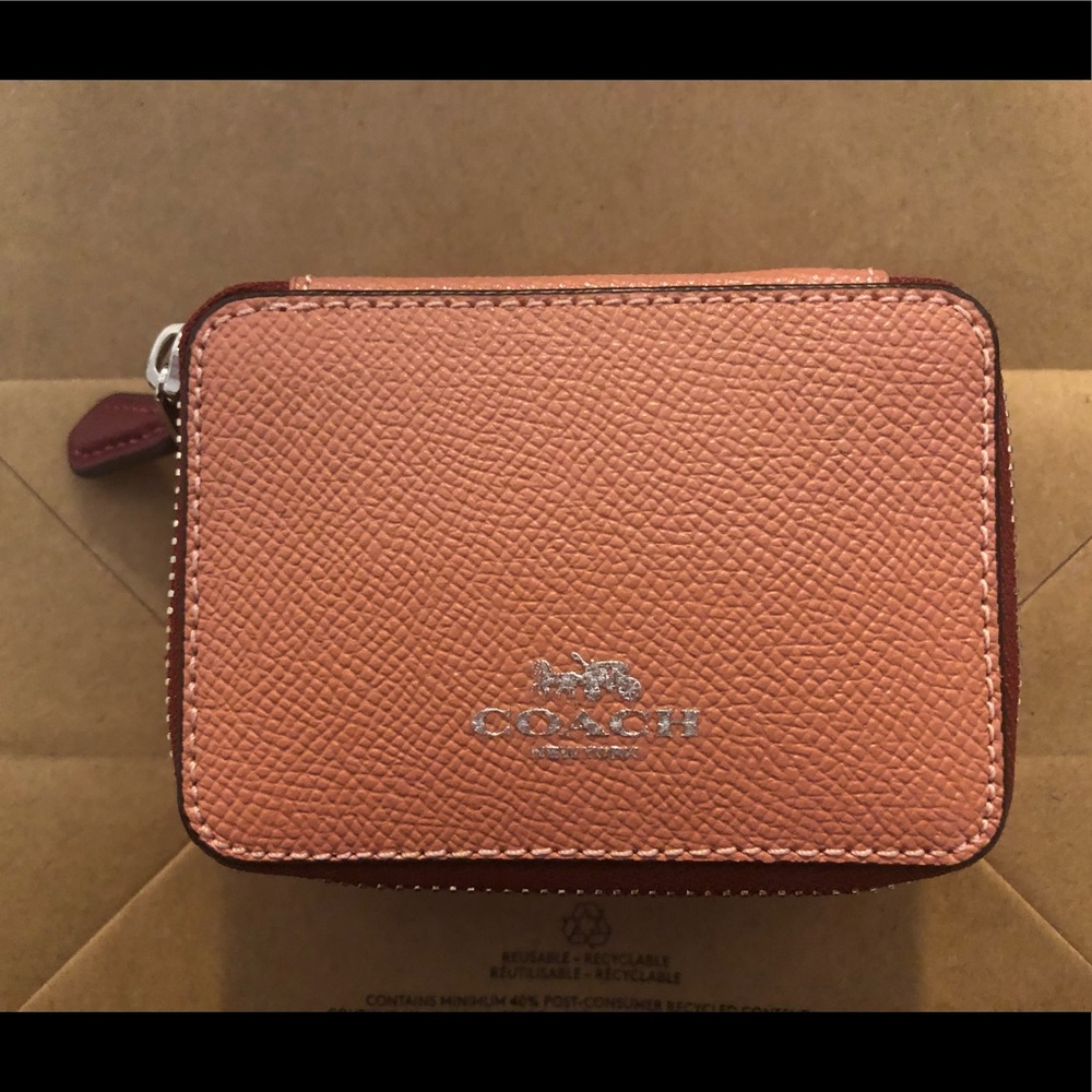 Coach travel pill case